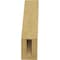 Ekena Millwork 3-inch W x 8-inch D x 12-inch H Traditional Rough Cedar Woodgrain TimberThane Knee Brace, Primed BRCUR03X08X12TRARCPR - alternate 5